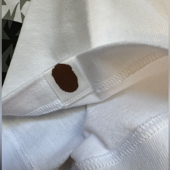 NWT【Bape】A Bathing Ape STA HOUNDSTOOTH APE HEAD TEE MENS L - Picture 9 of 10